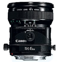 image objectif Canon 45 TS-E 45mm f/2.8 pour Canon