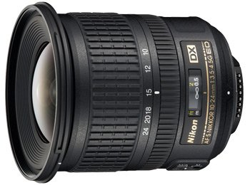 image objectif Nikon 10-24 AF-S DX NIKKOR 10-24mm f/3.5-4.5G ED pour Nikon