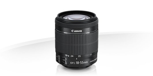 image objectif Canon 18-55 EF-S 18-55mm f/3.5-5.6 IS STM pour Olympus