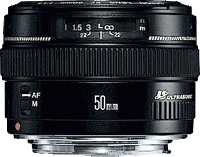 image objectif Canon 50 EF 50mm f/1.4 USM
