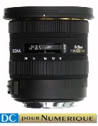 image objectif Sigma 10-20 10-20mm F3.5 EX DC HSM