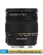 image objectif Sigma 17-70 17-70mm F2.8-4 DC Macro OS HSM pour Canon