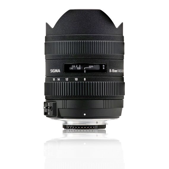 image objectif Sigma 8-16 8-16mm F4.5-5.6 DC HSM pour minolta