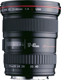 image objectif Canon 17-40 EF 17-40mm f/4L USM pour Canon